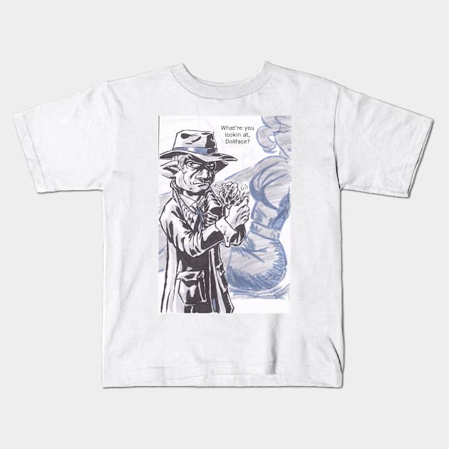 Samwise Spade Kids T-Shirt by L3